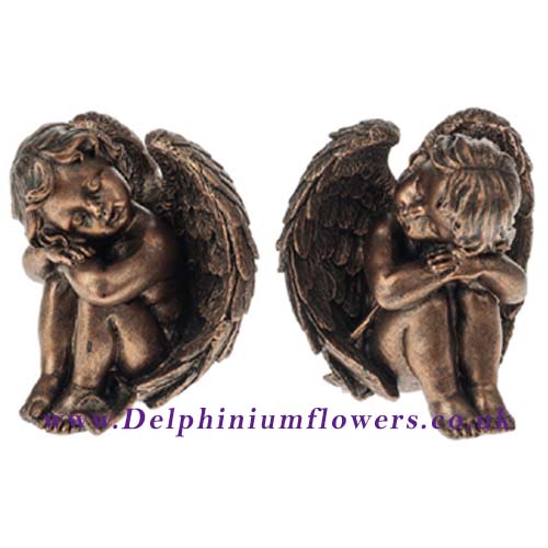 Dozing Angels Memorial Statues - Click Image to Close